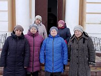 Пенсионеры из Кистендея посетили Аркадакский храм