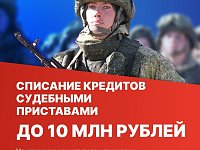 Участники СВО могут списать просроченные кредиты до 10 млн рублей