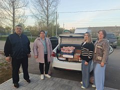 Аркадакцы собрали подарки для бойцов, лечащихся в госпитале 