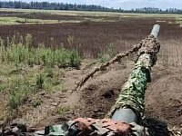 Экипаж танка Т-72Б3 уничтожил опорные пункты ВСУ