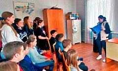 Работники культуры напомнили школьникам о соблюдении правил зимней безопасности