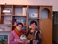 В Красном Знамени поздравили с юбилеем Лидию Козлову