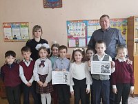В первый день весенних каникул с Росташовскими школьниками беседовали о важности соблюдения правил дорожного движения