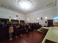 В районном Доме культуры для кружковцев была проведена беседа «Герои нашего времени».