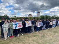 Студенты медицинского колледжа приняли участие в празднике спорта, здоровья и молодости