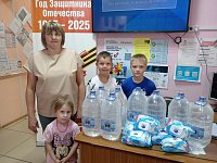 Аркадакские школьники приготовили для бойцов 200 литров питьевой воды 