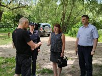 В Аркадакском районе проводятся профилактические рейды по местам несанкционированного купания