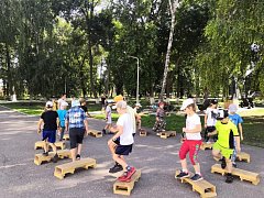Аркадакские дети весело провели время с героем мультфильма 