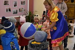 Аркадакские дошколята побывали в мультяшной стране на развлекательном мероприятии 