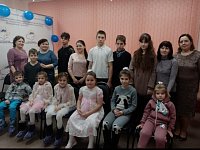 В Центре социального обслуживания населения прошла дружеская встреча с многодетными семьями