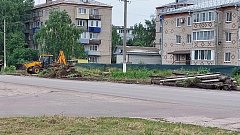 Продолжаются подготовительные работы к благоустройству сквера «Юность»