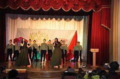 Концерт в честь 23 февраля был посвящён людям исключительной храбрости, нашим защитникам