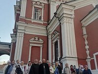Аркадакцы побывали на Великой службе в Покровском соборе Саратовской Митрополии