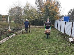 Прошла уборка общественных территорий в Семёновском поселении