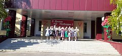 На вечернем концерте в Аркадаке звучали патриотические песни