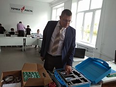 В Семёновской школе открылась «Точка роста»