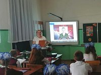Патриотический час прошёл в городской школе № 3