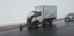 В Аркадакском районе «десятку» занесло в грузовую «газель»