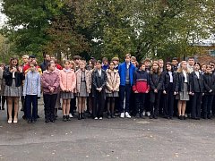 В Аркадаке на фасаде школы № 3 открыта мемориальная доска в честь Нагаева Романа Микаиловича