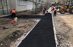В Аркадакском районе благоустройство дворовых территорий будет продолжено
