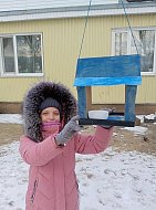 У школьников городской школы № 2 набирает обороты экологическая акция «Птицы – наши друзья»