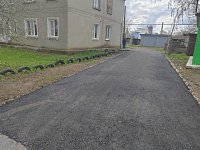 В Аркадаке продолжают обустраивать дворовые территории