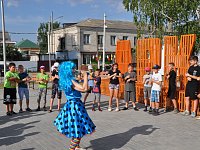 В Аркадаке прошло массовое развлекательное мероприятие для детей