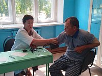 Мобильная бригада побывала в селе Подгорном