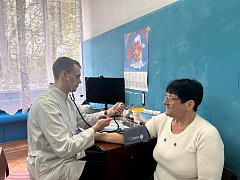 В Алексеевке прошла выездная диспансеризация