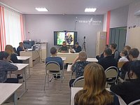 Росташовские школьники встретились с участником специальной военной операции