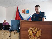 Работала комиссия по чрезвычайным ситуациям и обеспечению пожарной безопасности