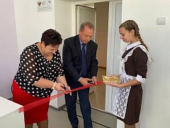 В Краснознаменской школе прошло торжественное открытие «Точки роста»