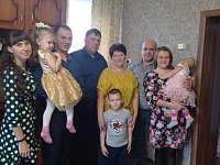 Супружеская чета Аввакумовых из Львовки отмечает жемчужную свадьбу