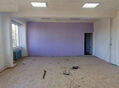 Глава района проинспектировал ход работ по ремонту помещения для размещения Центра «Точка роста» в Алексеевской школе