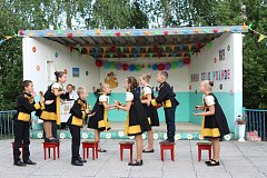 В Баклушах отметили День села