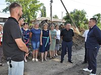 Аркадак посетил депутат Госдумы Андрей Воробьёв