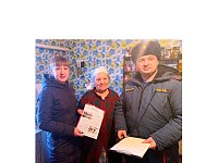 В Аркадакском районе прошли рейды по пожарной безопасности одиноких пожилых граждан