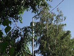 На бульваре Культуры новое освещение