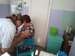 Жители Семёновки прошли диспансеризацию у специалистов районной больницы