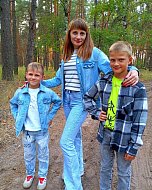 - Это большое счастье -  быть матерью двоих сыновей, - считает Вера Кочнева