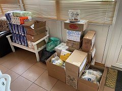 Аркадакцы собрали подарки для бойцов, лечащихся в госпитале 