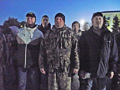 Сегодня утром состоялись проводы наших земляков в ряды мобилизованных россиян