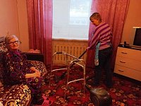 Социальные работники района участвуют в акции «Добро в каждый дом»