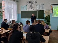 Аркадакским школьникам рассказали о профессии полицейского