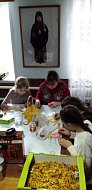 Воспитанники воскресной школы готовятся к Светлому празднику Пасхи