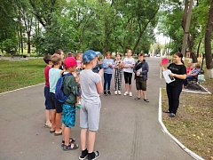 Для юных аркадакцев прошло познавательное мероприятие по безопасности дорожного движения