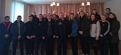 Аркадакские студенты побывали на экскурсии в полиции 