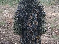 Военнослужащий поблагодарил аркадакских мастериц за маскировочный костюм