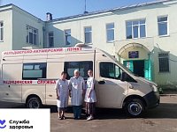 Передвижной фельдшерско-акушерский пункт Аркадакской районной больницы побывал в селе Подгорное