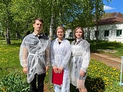 Студенты медколледжа  провели памятную акцию в Летяжевском санатории  